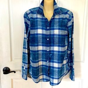 American Eagle Outfitters Flannel Boyfriend Fit Size M
